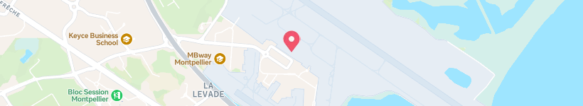 Map Of Bolloré Logistics Montpellier, Mauguio, France, Moving Service