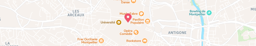 Map Of A L'Origine, Montpellier, France, Restaurant