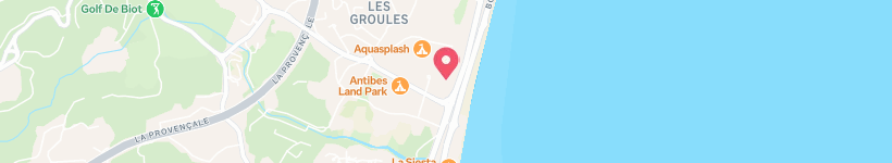 Map Of Marineland D'Antibes, France, Zoo