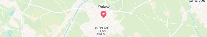 Map Of Les Pains De L'Or Mudaison, Mudaison, France, Restaurant