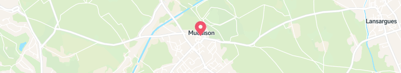 Map Of Bureau De Poste De Mudaison, France, Post Office