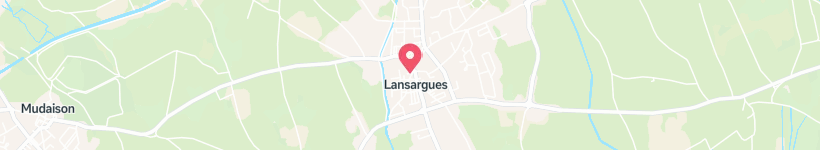 Map Of Bureau De Poste De Lansargues, France, Post Office