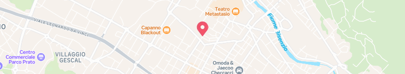 Map Of Yo Bubble, Prato, Italy, Cafe