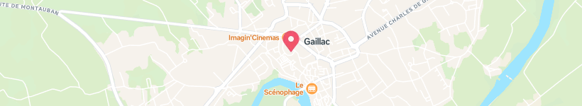 Map Of Cinecurien, Gaillac, France, Restaurant