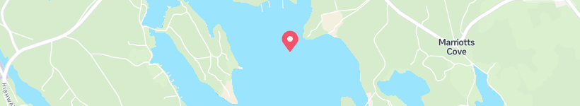 Map Of Middle River Ledge, Canada, Ledge