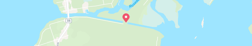 Map Of Rosedale Locks, Canada, Lock