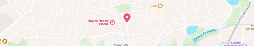 Map Of Chez Vincent, Bègles, France, Restaurant
