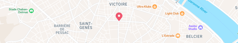 Map Of Speed Burger, Bordeaux, France, Restaurant