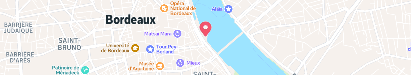 Map Of Le Comptoir A Huitres, Bordeaux, France, Restaurant