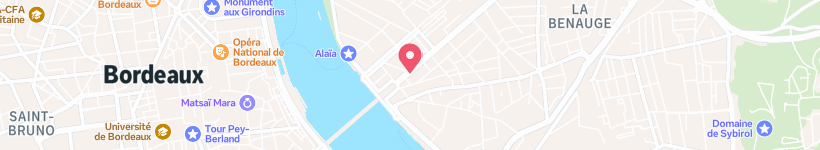 Map Of Le Garde Manger, Bordeaux, France, Restaurant