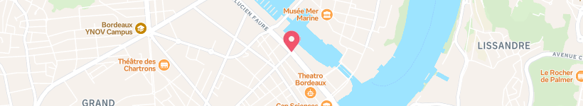 Map Of Pizza Enzo, Bordeaux, France, Restaurant