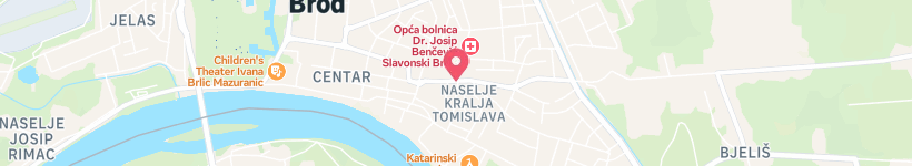 Map Of Pekara Brod, Slavonski Brod, Croatia, Restaurant