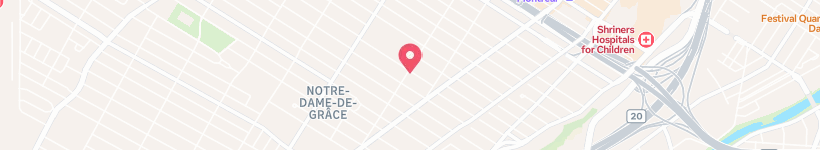 Map Of Christian Meditation Community, Montreal, Canada, Physical Therapist
