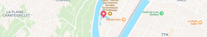 Kort Over La Criee, Lyon, Frankrig, Restaurant