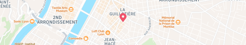 Map Of Les Petits Bilingues, Lyon, France, School
