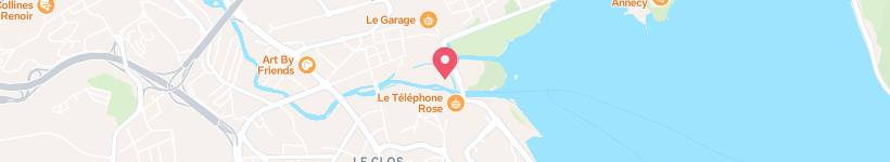 Map Of Bleu De Toi, Annecy, France, Restaurant