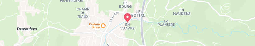 Map Of La Gruyere, Châtel-Saint-Denis, Switzerland, Bar