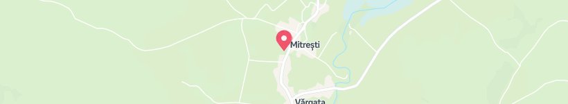 Map Of Unitárius Templom, Mitrești, Romania, Church