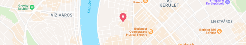 Map Of Java Caffe, Budapest, Hungary, Restaurant