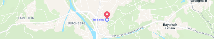 Map Of Alte Saline, Bad Reichenhall, Germany, Landmark
