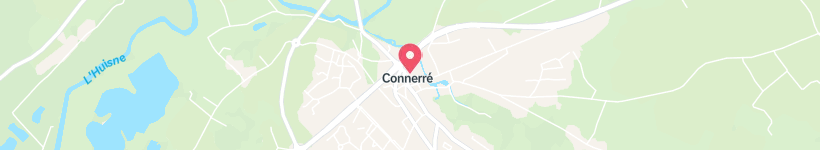 Map Of Conversons 72, Connerré, France, Doctor