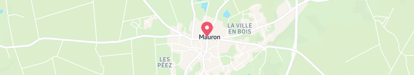 Map Of Le Galopin, Mauron, France, Restaurant