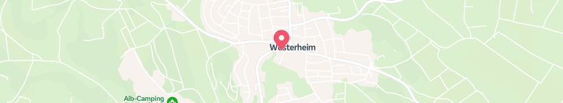 Map Of Pfarramt Christkönig Westerheim, Westerheim, Germany, Rectory