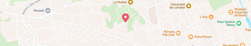 Map Of School Condé Nancy, Nancy, France, School