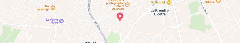 Map Of Cabinet Ferco, Gentilly, France, Accounting Service