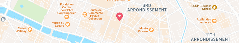 Map Of Maison Pompidou, Frankrike, Museum