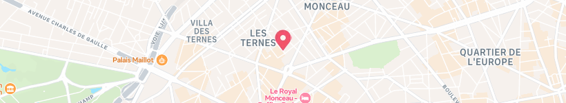 Map Of Cabaret L'Ane Qui Rit, Paris, France, Restaurant