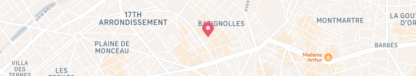 Map Of Le Boursault, Paris, France, Restaurant