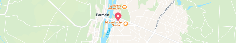Map Of Vanille Chocolat Fleury, L'Isle-Adam, France, Restaurant