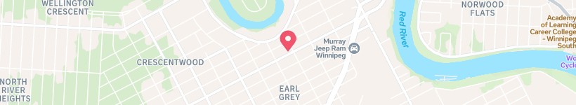 Map Of Lake & Lotus, Winnipeg, Canada, School