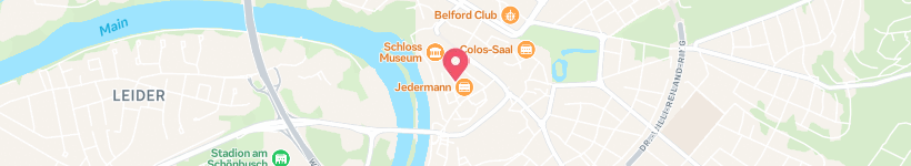Map Of Der Biersepp, Aschaffenburg, Germany, Restaurant