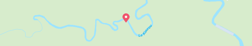 Map Of Pointe Lemarchand, Fransk Guyana, Stream Bend