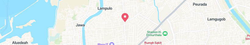 Map Of Chicken Queen, Banda Aceh, Indonesia, Restaurant