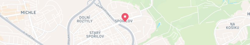Map Of Potrefena Husa, Prague, Czechia, Restaurant