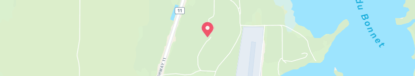 Map Of Blueberry Rock, Canada, Shoals