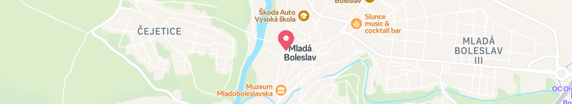 Map Of Developer Mb S. R. O, Mladá Boleslav, Czechia, General Contractor