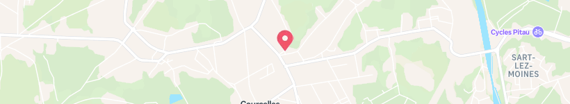 Map Of Pitta House, Courcelles, Belgium, Restaurant
