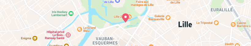 Map Of La Guinguette, Lille, France, Restaurant