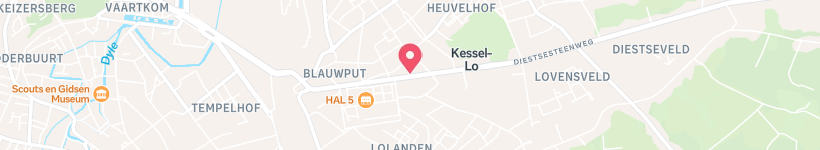 Map Of Gitan, Leuven, Belgia, Restaurant