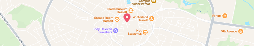 Map Of Bodebar, Hasselt, Belgium, Restaurant