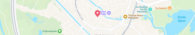 Map Of La Boya, Mechelen, Belgium, Restaurant