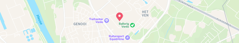 Map Of Hanos Venlo, Venlo, The Netherlands, Restaurant