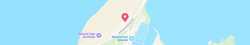 Mappa Di Brouwersdam, Olanda, Diga