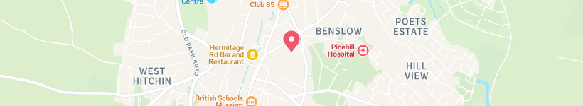 Map Of The Music Train, Hitchin, United Kingdom, School