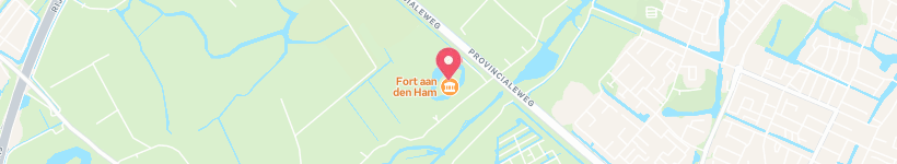 Map Of Ham Fort, The Netherlands, Fort