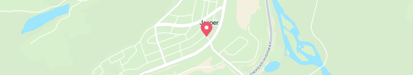 Map Of L & W Restaurant - Jasper, Jasper, Canada, Restaurant